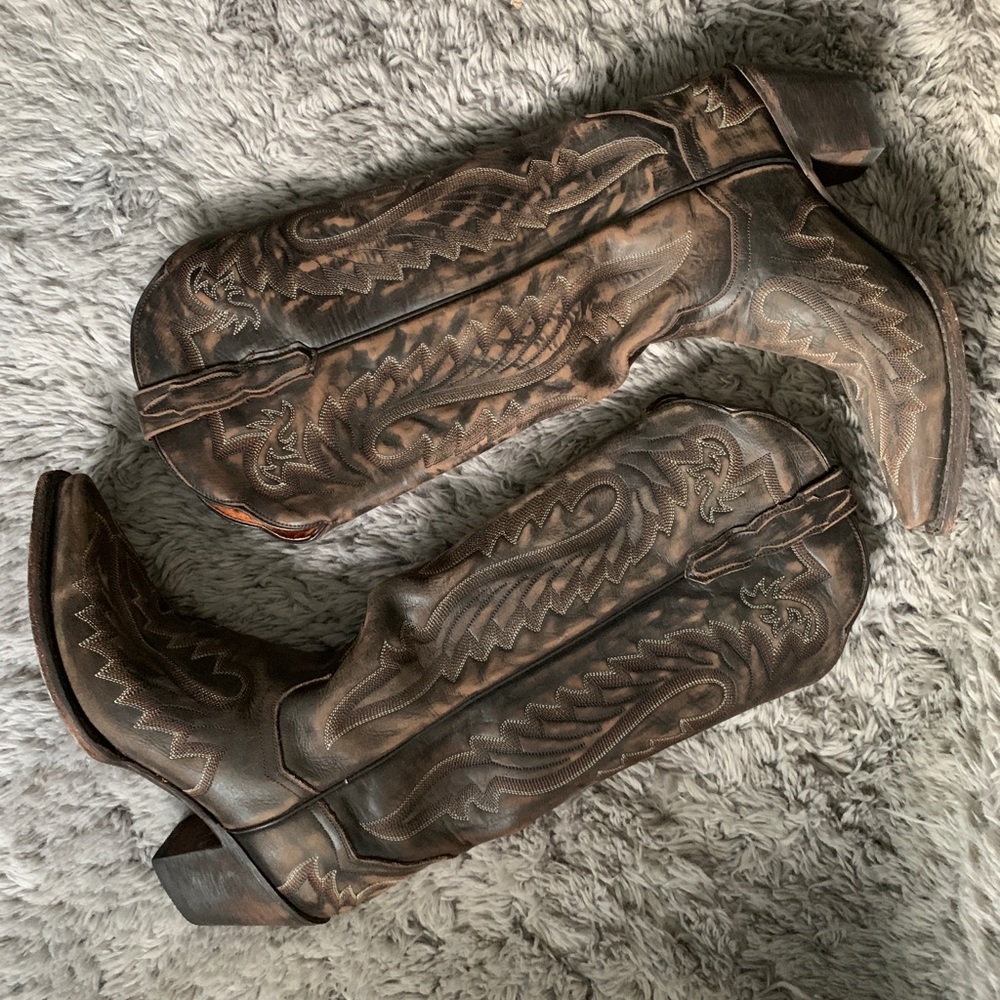 Dan Post western cowgirl boots